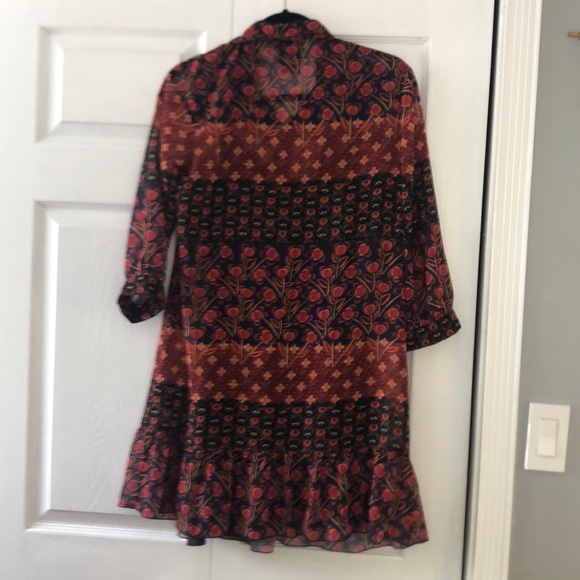 Anna Sui Fall 2019 Dress - Picture 7 of 8